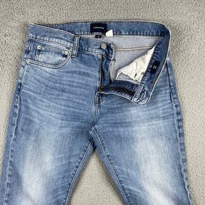 J. Crew Jeans Mens Size 32X30 Light Wash 484 Slim Stretch Denim Tapered Leg